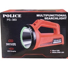 Polıce Ps-383 Şarj Göstergeli, Kırmızı Işık Ve Kırmızı İkaz Işık