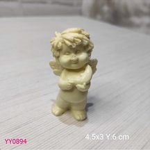 Yy0894 Elinde Ay Tutan Melek Çocuk Silikon Kalıp