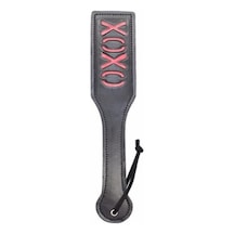 Unisex Xoxo Deri Şaplak Fantezi Deri Şaplak