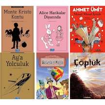 Parıltı Yayınları Aya Yolculuk Balonda 5 Hafta Ahmet Ümit Masal Masal İçinde Çöplük