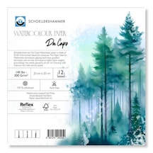 Schoellershammer Cold Press Suluboya Defteri Blok 300 Gr. 20x20