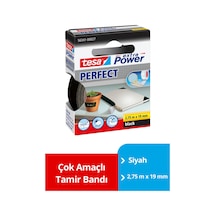 Tesa Ekstra Power Kusursuz Tamir Bandı, Siyah