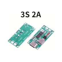 Cloud011 1 Adet 18650 2s 3s 4s Tip C 8.4v 12.6v 16.8v Step Up Lipo Li Ion Sarj Cihazi 3s 2a