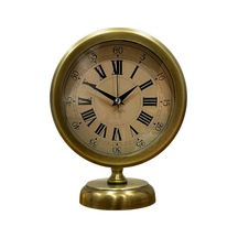 Büro Ev Ofis Hediyesi İçin 20x25cm Style Dekor Metal Masa Saati Diğer