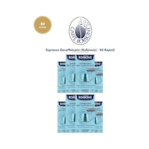 Caffe Borbone Decaffeinato Kafeinsiz 80 Kapsül 8x10 - Nespresso Uyumlu Alüminyum Kapsül Kahve