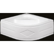 Alika - 100X100 Oval Mini Köşe Küvet Panelli