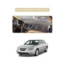 Hyundai Sonata 2009-2015torpido Koruma Halısı Bej Kenar