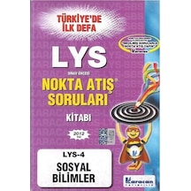 Lys 4 Sosyal Bilimler Nokta Atış Karacan Yayınları