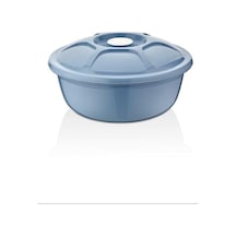 2 No Hamur Leğeni Renkli 7,5 Lt Royaleks-mrd232 Ahşap - Şeffaf