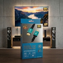 Mundestech 5 Metre Hdmı 2.1 Kablo - 8k 60hz / 4k 120hz Ultra High Speed 48gbps