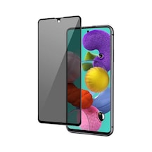 Logis Samsung Galaxy Uyumlu A22 Antistatik Tam Kaplayan Hayalet Ekran Koruyucu Cam