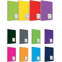 Çınar Colormaxi Spiralli Defter Plastik Kapak A4 72 Yp Düz 72/0