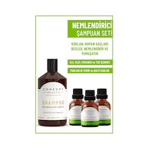 Concept Beauty Nemlendirici Şampuan 240 ML + Moisturizing Nemlendirici Shot 3 x 20 ML