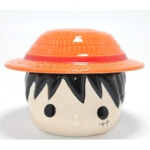 3d Kapaklı One Piece Luffy Kupa Bardak Alk4514 Çok Renkli