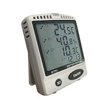 Az 87791 Alarmlı Sıcaklık Ve Nem Ölçer Dewpoint Göstergeli