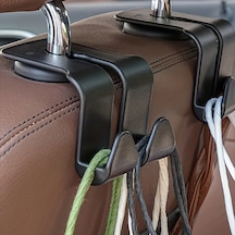 2 Adet Araba Koltuk Arkası Kancaları,çok Fonksiyonlu Telefon Tutu