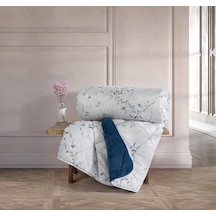 Cotton Box Velvet Çift Kişilik Yorgan Nitsa Denim 195x215 Cm Mavi