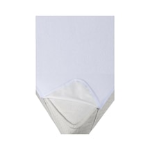 Mycey Sıvı Geçirmez Pamuk Bebe Alezi 70x120 Cm Beyaz