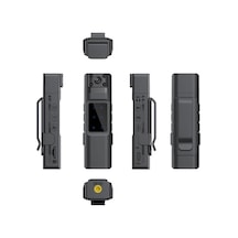 Novahub Wifi Spor Kamera - 1080p, 10 Saat Kayıt, Su Geçirmez, Mini, Taşınabilir Siyah