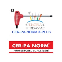 Cerpa xPlus T Saplı Alyan T20 x 125 MM T Saplı Torx Allen Anahtar
