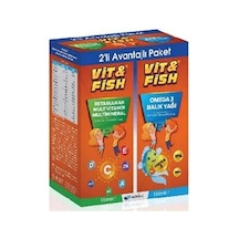 Vit&fish Omega 3 Balık Yağı 150 Ml + Beta Glukan Multivitamin & M Diğer