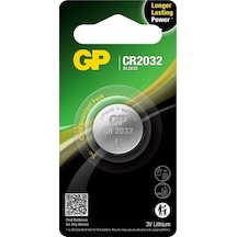 GP CR2032 3V Lityum Blister Düğme Pil