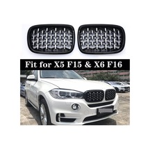Bmw X5 F15 Çift Şeritli Ön Panjur Izgara 2014-2018 Arası Diamond