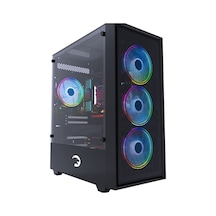 GamePower Manta 4*120 MM A-RGB Fan Gaming mATX Kasa