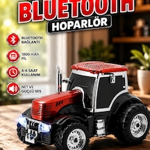 Retro Araç Tasarımlı Bluetooth Hoparlör 12w Tws Destekli Led Işıklı Taşınabilir Müzik Sistemi
