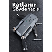 Katlanabilir Kameralı Drone Ve Ekranlı Uzaktan Kumanda Seti - Lisinya