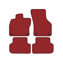 Toyota Land Cruiser Prado 2002-2009 Halı Paspas Seti Kırmızı