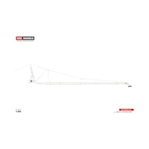1/50 Lıebherr 1650 Ve 1750 Uyumlu Ekstra Jıb Boom
