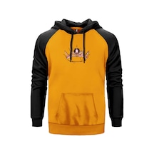 Blackpink Queens Sarı Renk Reglan Kol Sweatshirt Sarı