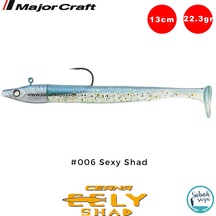 Major Craft Ceana Eely Shad Ces-130 13cm 22.3gr Silikon Balık 006 Sexy Shad