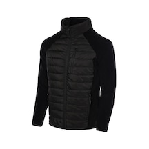 Ghassy Co. Erkek Hafif Şişme Tam Fermuarlı Polar Ceket Koyu Gri R.A.Y