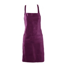 Mor Aşınma Önleyici Cepli Önlük Mutfak Pişirme Önlüğü Kalınlaşmak Kolsuz Önlük