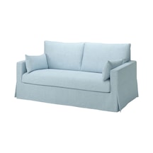Ikea Mavi Konforlu Kanepe - 2'li Kanepe