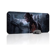 The Last Of Us Kaymaz Dikişli Kauçuk Oyuncu Mousepad V2 - 70x30 Xl Gaming Mouse Pad Fare Altlığı