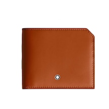 Mont Blanc Montblanc Soft Cüzdan 6 Cc 198744 Kahverengi