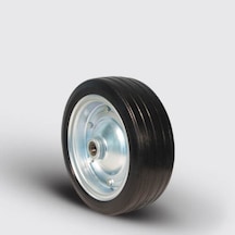 SBR300x100x20 Kauçuk Kaplı Çelik Jantlı Tekerlek, Çap:300,