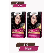 Palette Deluxe 1 - 0 Siyah X 2 Adet Saç Boyası