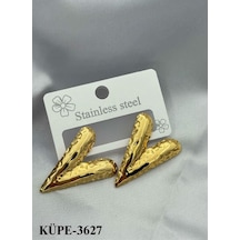 Küpe Çelik Günlük Şıklık Paslanmaz Çelik Zarif Hediye Model E83243 Çok Renkli
