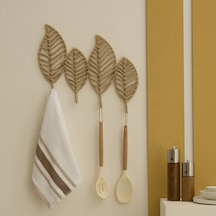 Karaca Home Leaf Dekoratif Duvar Askısı Kahverengi