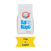 Bal Küpü Toz Şeker 5 Kg X 6 Adet 30 Kg - Ekonomik Ve Hijyenik Toz Şeker Seti Diğer