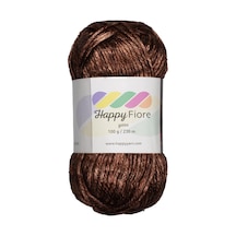 Happy Fiore Parlak Örgü İpi - 100 G / 230 M - Yün/poliamid/akrilik Karışımı - Parlak Dokulu, Yumuşak Ve Dayanı Diğer