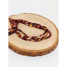 Jasper Taşı Faset Kesim Dizi 4mm 44530