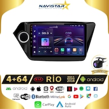 Kia Rio 2011-2016 Model 4+64 Gb Android 13 Kablosuz Carplay Navi