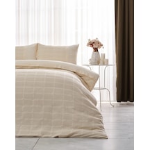 Multi Selection Nevresim Takımı + Pike Gloria Tek King Size - Bej