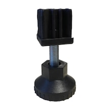 Ayarlı Profil Ayağı Takım 30x30 Rotil Ayak+ Rotil Kare Siyah Diğer