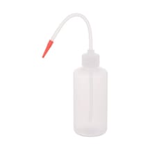 Piset 250ml Renkli Yıkama Şişesi Şeffaf Pe Plastik Uzun Form